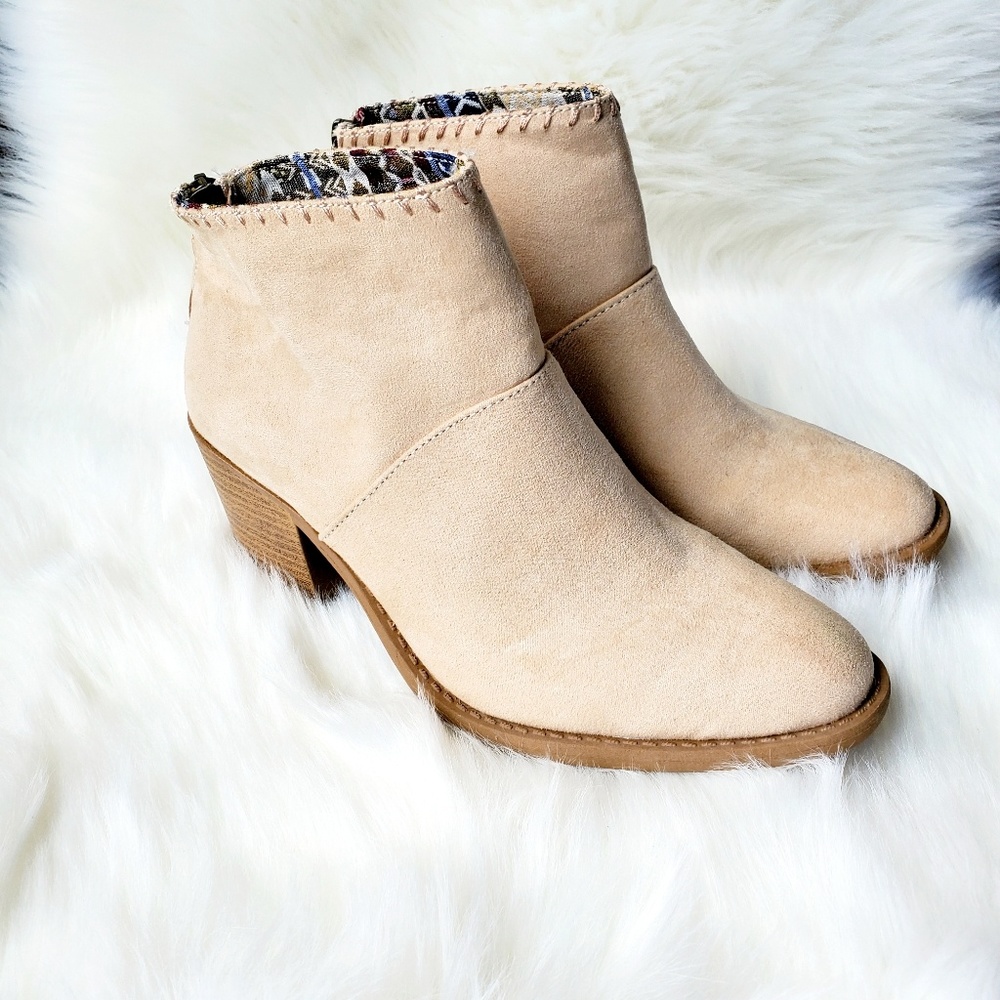 Qupid Womens Ankle Booties